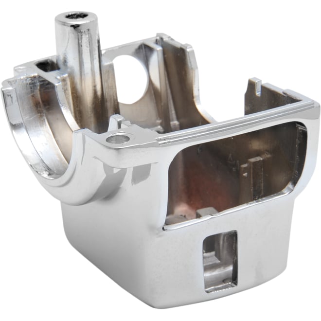 Drag specialties Switch Housing - Left - Radio - Chrome