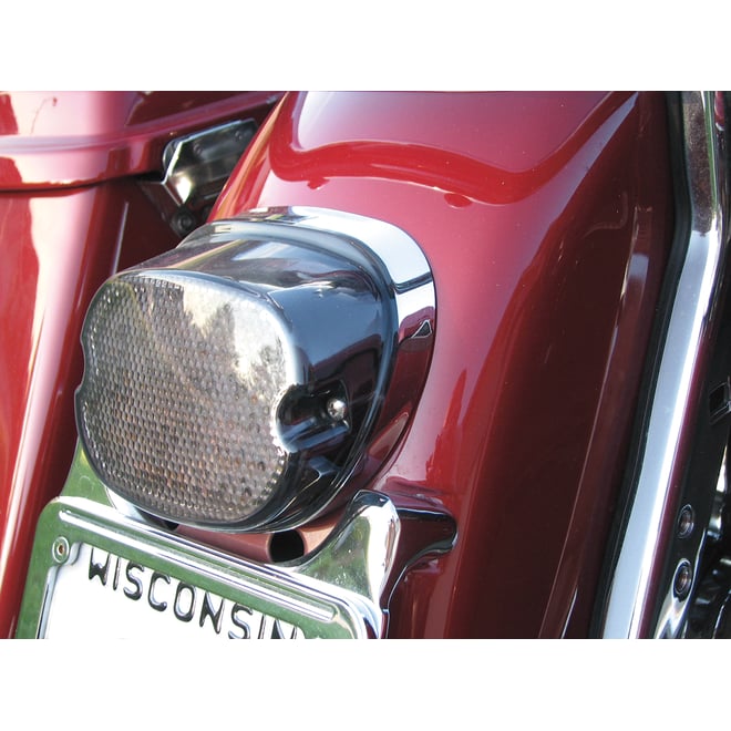 Drag specialties Taillight - Bottom Tag Light - Smoke