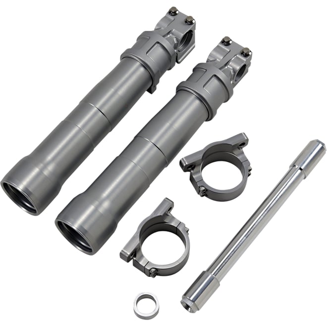 Alloy art Fork Legs - 49 mm - Lower - Clear Anodized