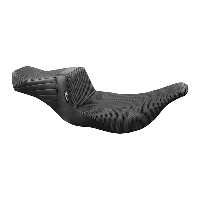 Le pera Tailwhip Seat - Basketweave - Black - FL '97-'07 Le pera Tailwhip Seat - Basketweave - Black - FL '97-'07