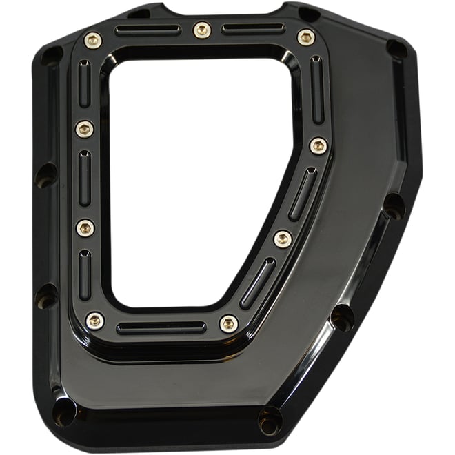 Trask Assault Series Cam Cover - Gloss Black Powdercoat - Twin Cam