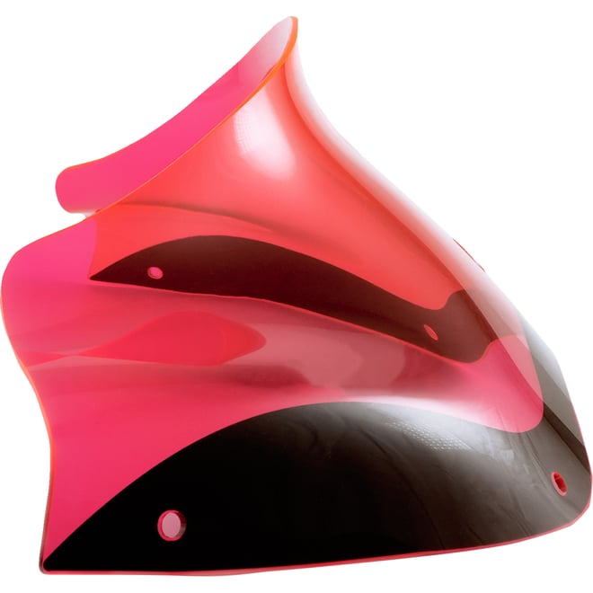 Klock werks Kolor Flare™ Windshield - 8" - Pink Ice - FLTR