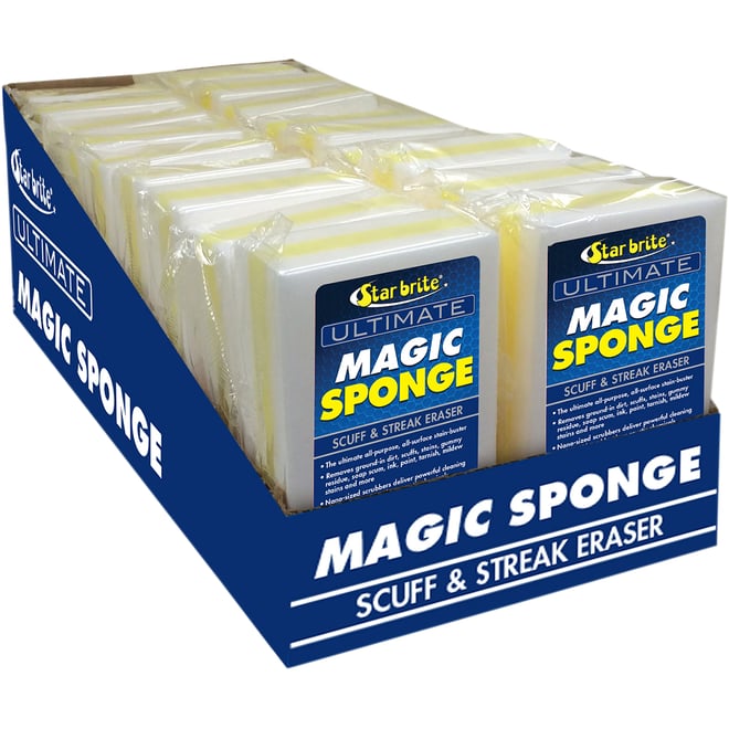 Star brite Magic Sponge Cleaner - 18 Pack Star brite Magic Sponge Cleaner - 18 Pack