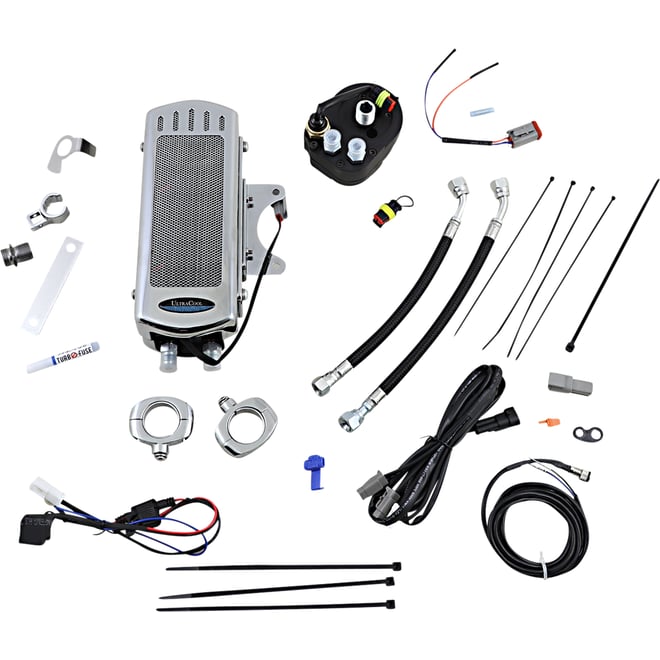 Ultracool Oil Cooler Kit - Chrome - Touring/Trike
