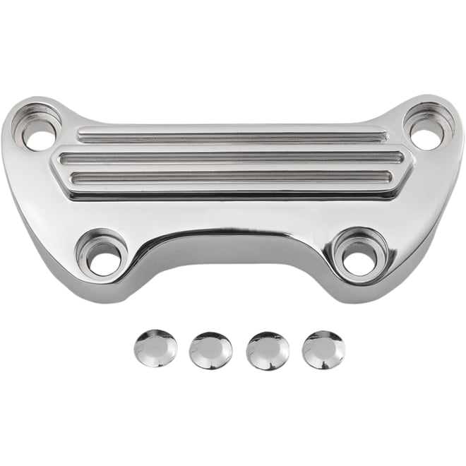 Drag specialties Handlebar Clamp - Finned