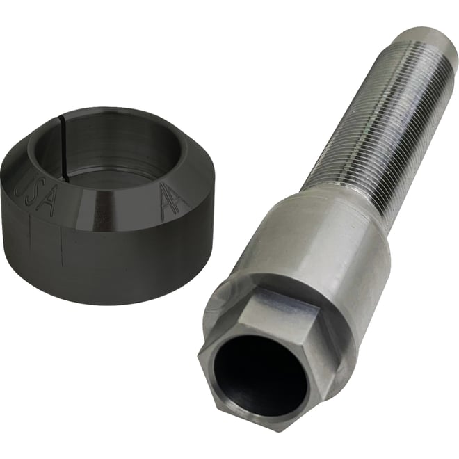 Alloy art Steering Stem - Black