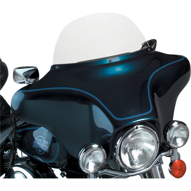 Memphis shades Windshield - 12" - Clear - '96-'13 FLHT