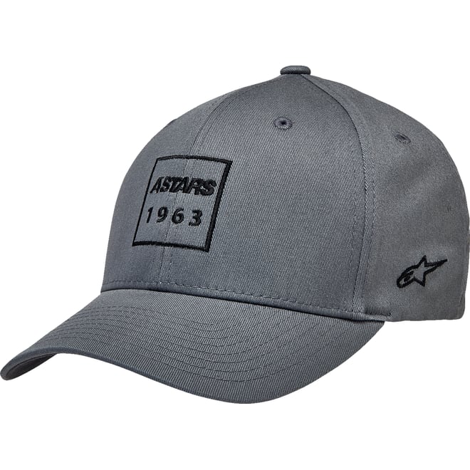 Alpinestars Boxed Hat Charcoal Alpinestars Boxed Hat Charcoal