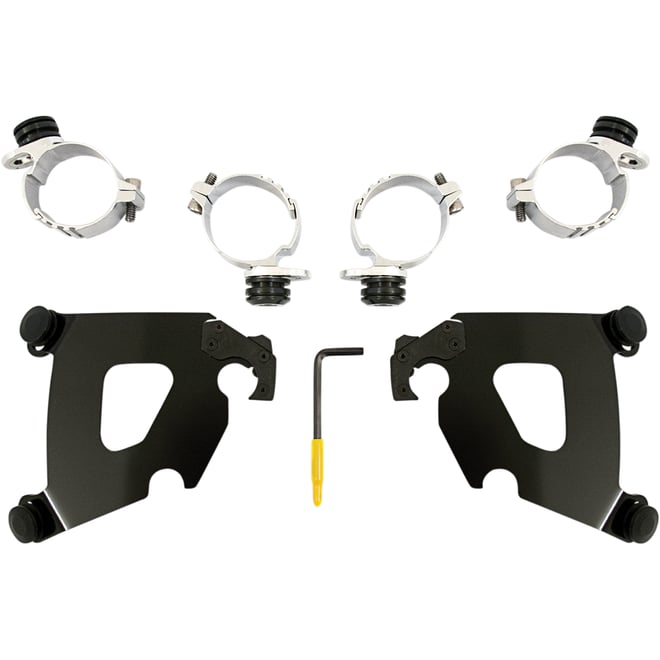Memphis shades Cafe Mounting Kit - Black - FXD Memphis shades Cafe Mounting Kit - Black - FXD