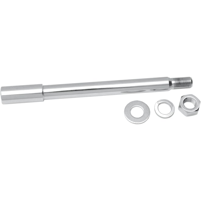 Drag specialties Axle Kit - Front - Chrome - '84-'87 XL Drag specialties Axle Kit - Front - Chrome - '84-'87 XL