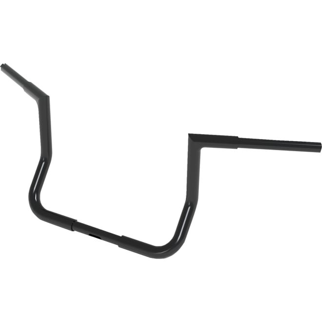 Magnum shielding Crusader Square Top Handlebar - 10" - Black