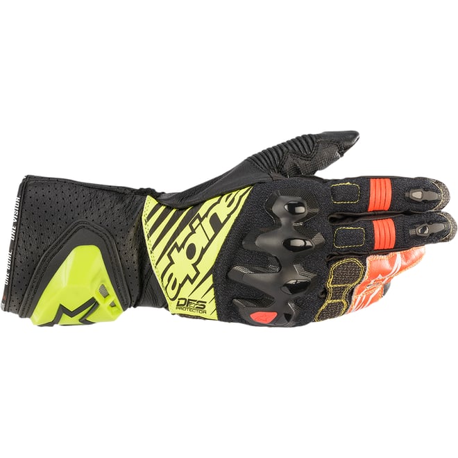 Alpinestars GP Tech v2 Gloves Black/Fluo Yellow/White/Fluo Red 