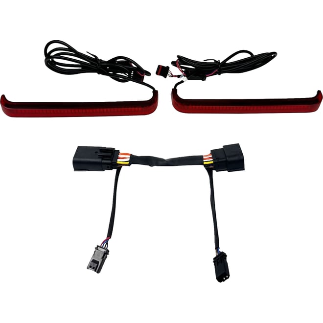 Custom dynamics LED Saddlebag Light - Low-Profile - Red Custom dynamics LED Saddlebag Light - Low-Profile - Red