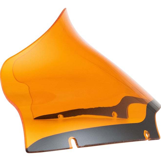 Klock werks Kolor Flare™ Sport Windshield - 9" - Orange - FLTR