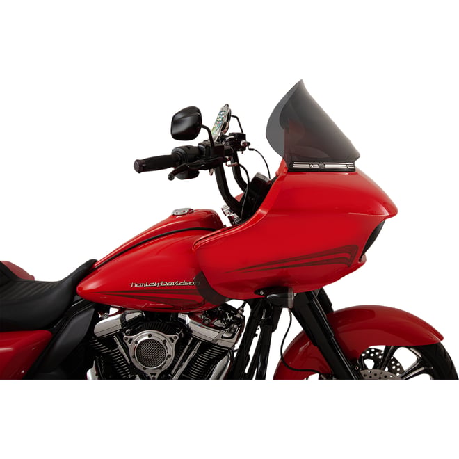 Klock werks Flare™ Windshield - 12" - Dark Smoke - FLTR