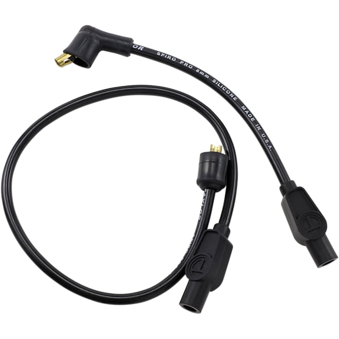 Sumax Spark Plug Wires - Black - FLT/XL