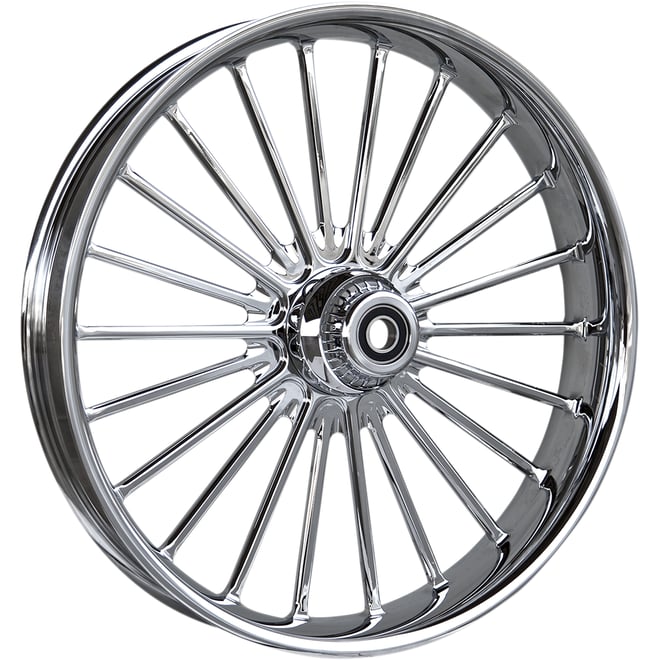 Rc components Wheel - Illusion - Front - Dual Disc/without ABS - Chrome - 21x3.5