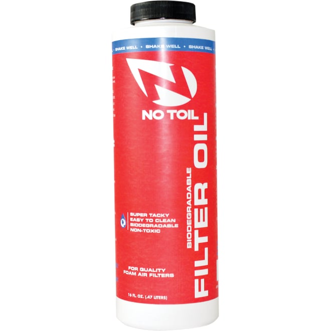 No toil Air Filter Oil - 16 U.S. fl oz. No toil Air Filter Oil - 16 U.S. fl oz.