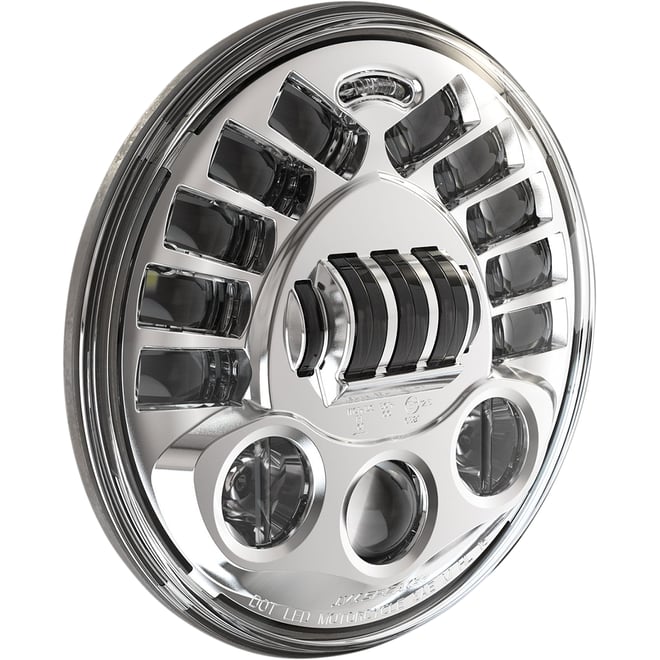 Custom dynamics Adaptive Headlight - 5.75" - Chrome Custom dynamics Adaptive Headlight - 5.75" - Chrome