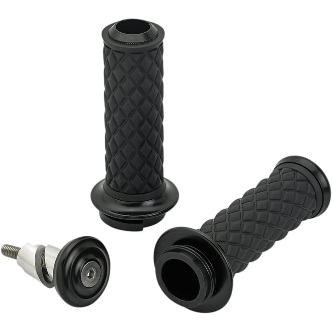 Biltwell Grips - Alumicore - TBW - Black