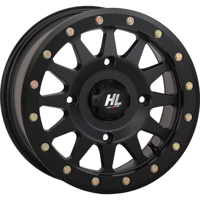 High lifter Wheel - HLA1 Beadlock - Front/Rear - Matte Black - 14x7 - 4/156 - 5+2 (+40 mm)