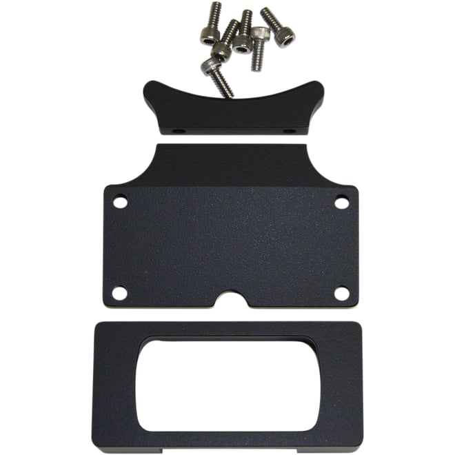 Wild 1 Gauge Relocation Bracket - Satin Black