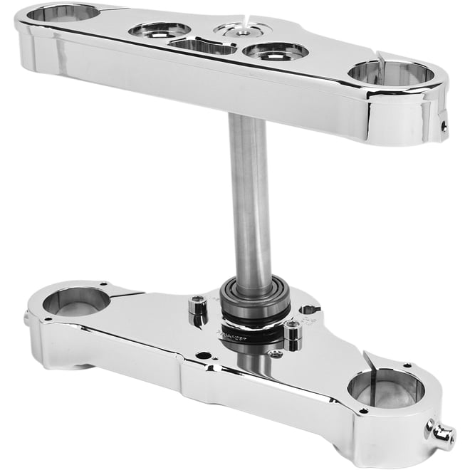 Hawg halters Triple Tree - Chrome - 4°