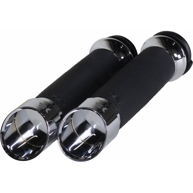 Khrome werks Grips - Edge - Custom Contour - TBW - Chrome