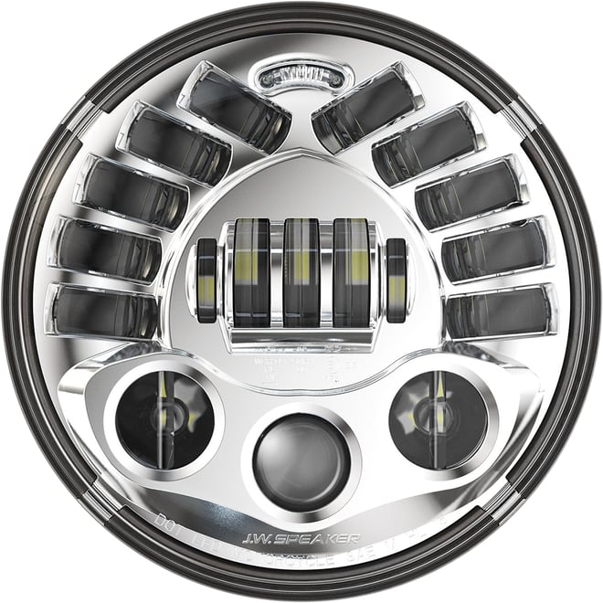 Custom dynamics 7" Adaptive Headlamp - Chrome