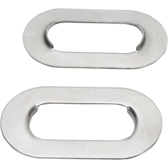 Drag specialties Axle Adjuster Plate - Stainless Steel - FX/FXST Drag specialties Axle Adjuster Plate - Stainless Steel - FX/FXST