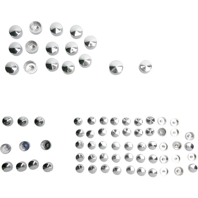 Drag specialties Bolt Covers - Chrome