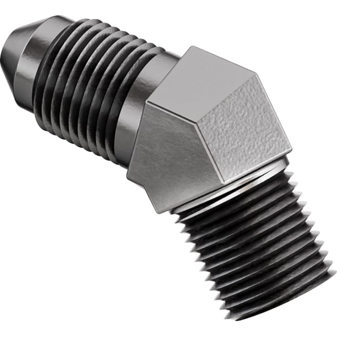Goodridge Brake Adapter - 45° AN3 to 1/8 NPT Goodridge Brake Adapter - 45° AN3 to 1/8 NPT