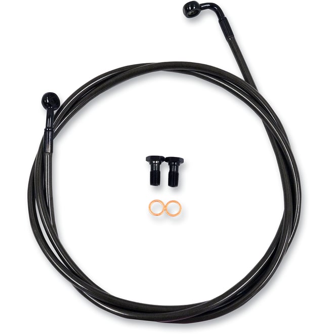 La choppers Brake Lines - 12" - 14" Ape Hanger Handlebars - Midnight La choppers Brake Lines - 12" - 14" Ape Hanger Handlebars - Midnight
