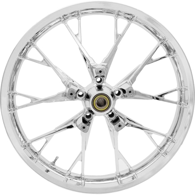 Coastal moto Wheel - Marlin - Front - Dual Disc/without ABS - Chrome - 21x3.5