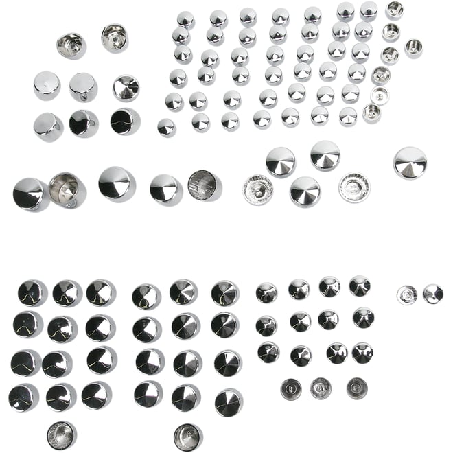 Drag specialties Bolt Covers - Chrome