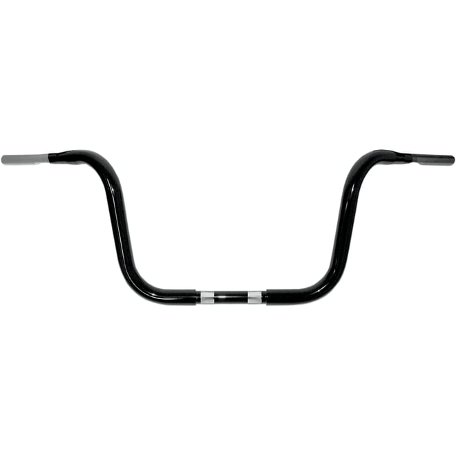 Drag specialties Handlebar - Buffalo Ape - 10" - TBW - Black