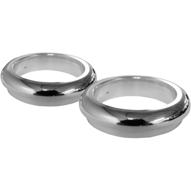 La choppers Fork Boot Cover - 49 mm - Chrome