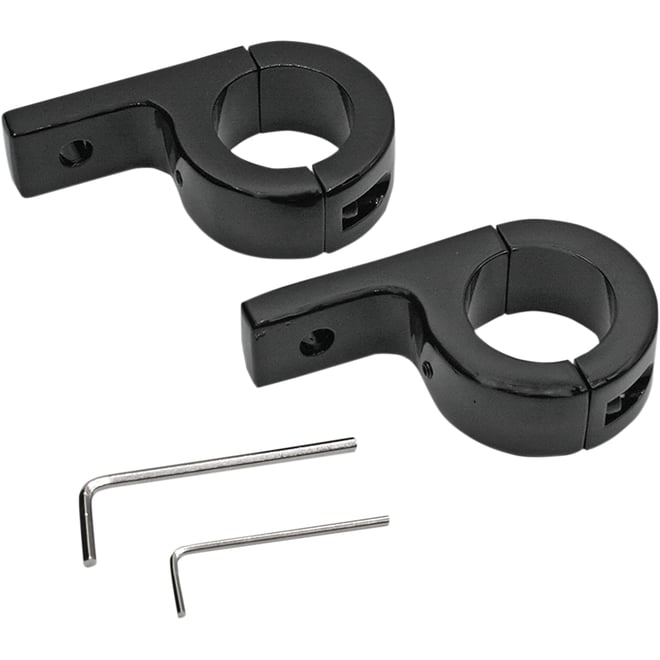 Custom dynamics Mount Kit for 1-1/4" Tube - Gloss Black Custom dynamics Mount Kit for 1-1/4" Tube - Gloss Black
