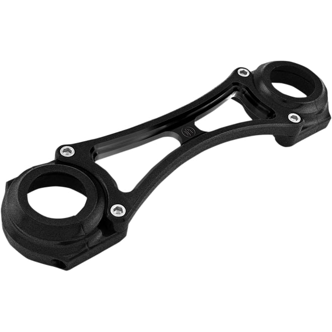 Performance machine (pm) Fork Brace - 49 mm - Black - '06-'17 FXD