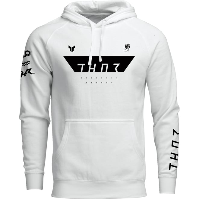 Thor Rogue Pullover Hoodie White Thor Rogue Pullover Hoodie White