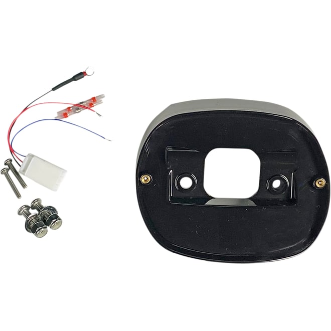 Custom dynamics Taillight Baseplate - Black
