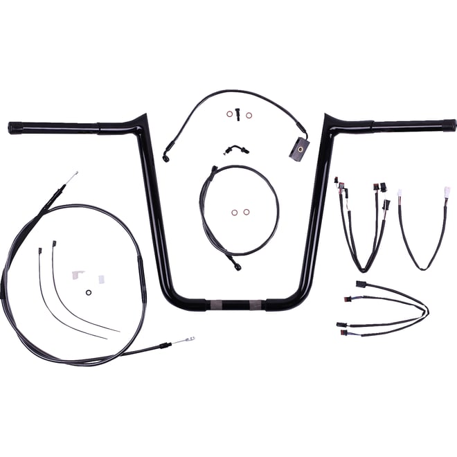 Magnum shielding Handlebar Kit - Viking - 14" - Black Pearl™