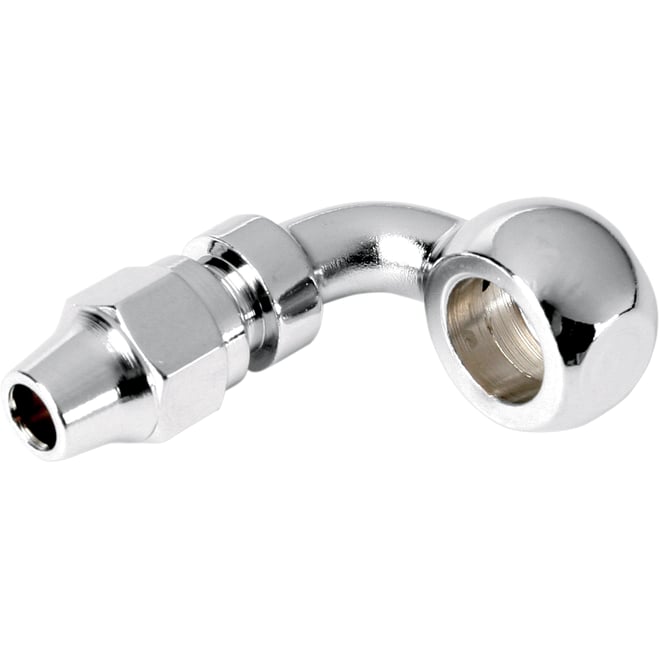 Drag specialties Banjo Fitting - 3/8"/10mm - 90 Degree