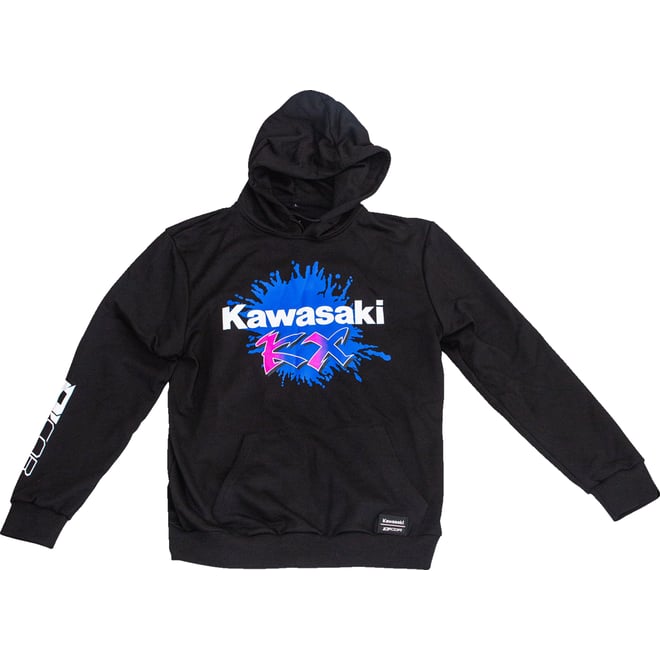 D'cor Visuals Kawasaki Factory Sweatshirt Black 