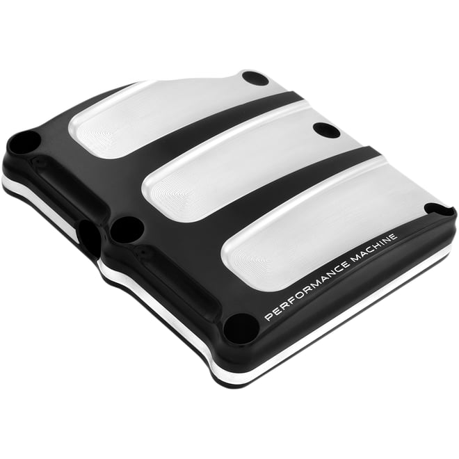 Performance machine (pm) Transmission Cover - Contrast Cut™ - Scallop