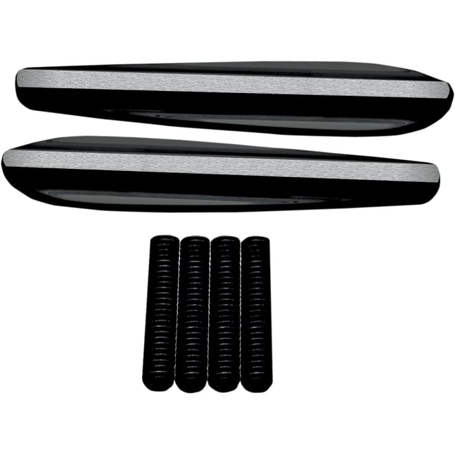 Covingtons Turn Signal Eliminators - Finned - Black
