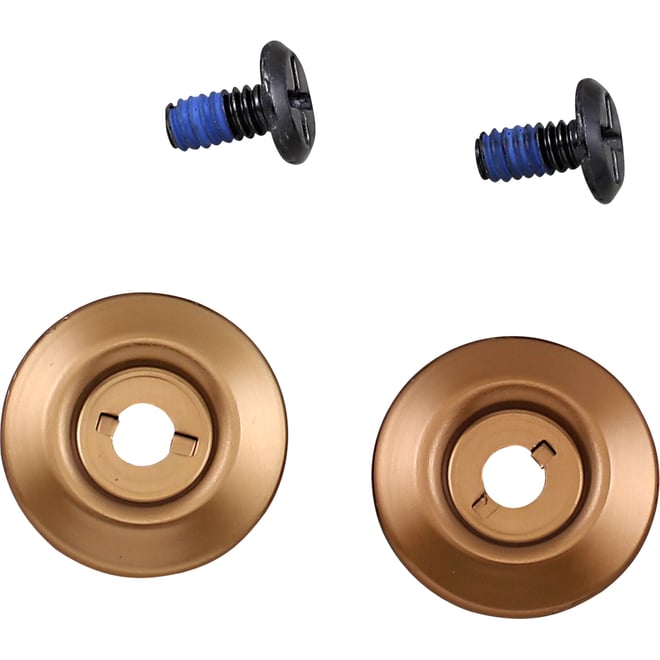Biltwell Gen 2 Hardware Kit - Black Screw - Bronze Baseplate