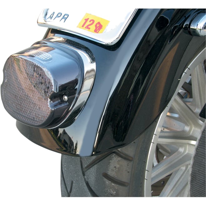 Drag specialties Taillight - Top Tag Light - Smoke