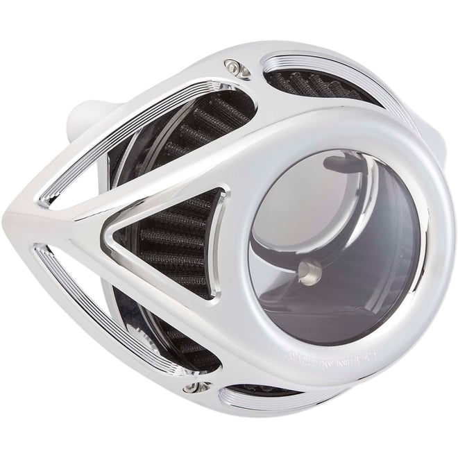 Arlen ness Clear Tear Air Cleaner Kit - Chrome