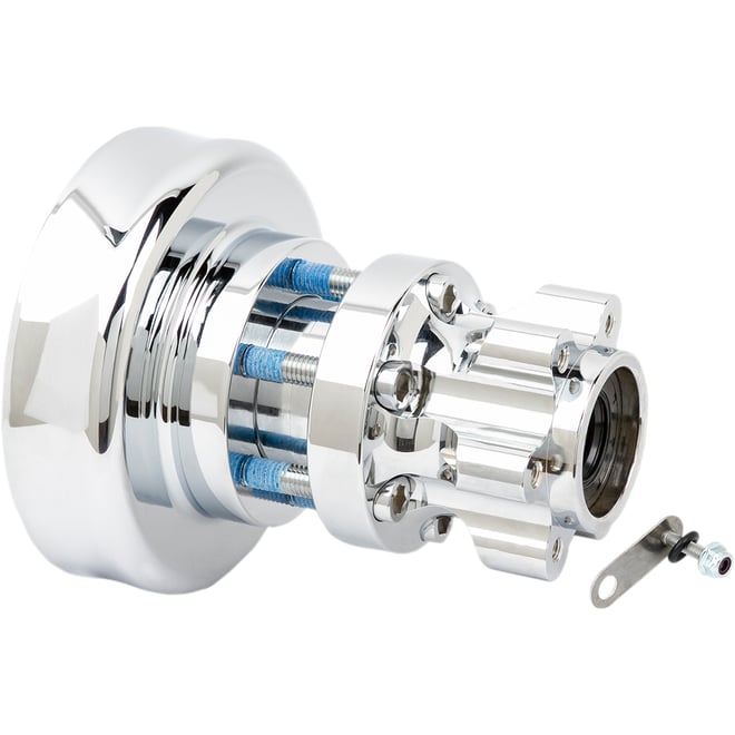 Arlen ness Hub - With TPMS - Rear - Chrome